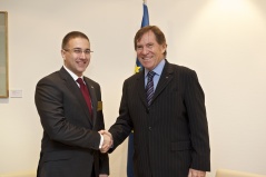 20 September 2012 The National Assembly Speaker and the President of the Council of Europe Parliamentary Assembly